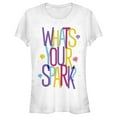thumbnail image 1 of Junior's Soul What's Your Spark Graphic Tee White Medium, 1 of 3