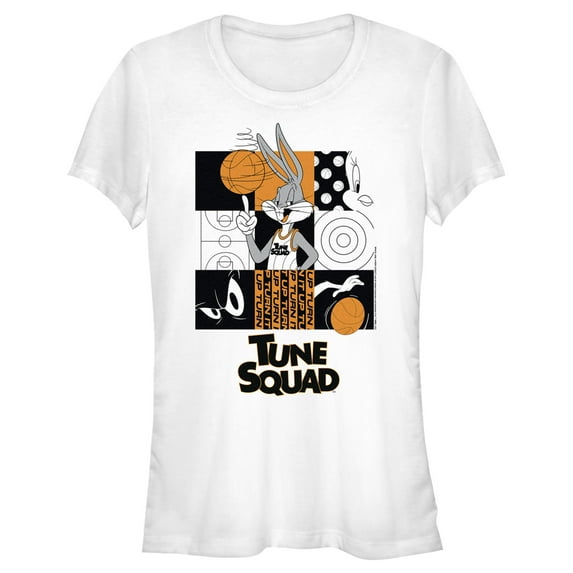 Junior's Space Jam: A New Legacy Bugs Bunny Tune Squad Graphic Tee White 2X Large