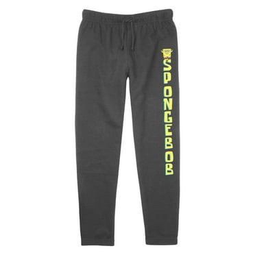 Junior's SpongeBob SquarePants Stacked Name  Jogger Sweatpants