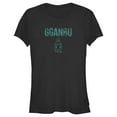 thumbnail image 1 of Junior's Squid Game Gganbu Graphic Tee Black X Large, 1 of 3