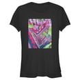 thumbnail image 1 of Junior's Squid Game Stairs Graphic Tee Black Medium, 1 of 3