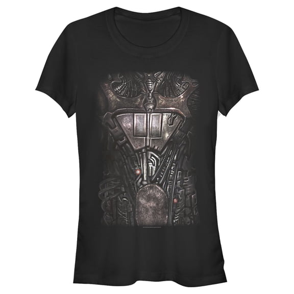 Junior's Star Trek: The Next Generation Borg Armor Graphic Tee Black X Large
