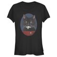 thumbnail image 1 of Junior's Star Trek: The Next Generation Number One Commander William T Riker Cat  Graphic Tee Black X Large, 1 of 3