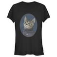 thumbnail image 1 of Junior's Star Trek: The Next Generation Officer Wesley Crusher Cat  Graphic Tee Black X Large, 1 of 3