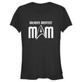 thumbnail image 1 of Junior's Star Trek: The Original Series Galaxy's Greatest Mom Graphic Tee Black Large, 1 of 3