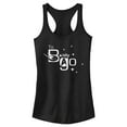 thumbnail image 1 of Junior's Star Trek: The Original Series To Boldly Go Shine  Racerback Tank Top Black Small, 1 of 5