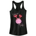 thumbnail image 1 of Junior's Star Trek Valentine I Knew You Were Tribble  Racerback Tank Top Black Medium, 1 of 4