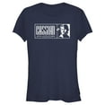 thumbnail image 1 of Junior's Star Wars: Andor Boxed Up Rebel Hero Cassian Graphic Tee Navy Blue 2X Large, 1 of 3