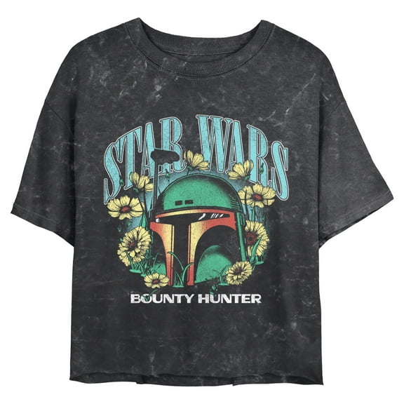 Junior's Star Wars Boba Fett Bounty Hunter  Graphic T-Shirt