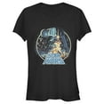 thumbnail image 1 of Junior's Star Wars Classic Scene Circle  Graphic Tee Black Medium, 1 of 2
