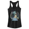 thumbnail image 1 of Junior's Star Wars Classic Scene Circle  Racerback Tank Top Black Small, 1 of 4