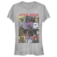 thumbnail image 1 of Junior's Star Wars Comic Strip Cartoon Group  Graphic Tee Athletic Heather X Large, 1 of 2