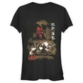 thumbnail image 1 of Junior's Star Wars Darth Maul Kanji Battle  Graphic Tee Black X Large, 1 of 2