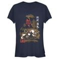 thumbnail image 1 of Junior's Star Wars Darth Maul Kanji Battle  Graphic Tee Navy Blue Large, 1 of 2