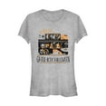 thumbnail image 1 of Junior's Star Wars Halloween Ghoulactic Haunted House Graphic Tee Athletic Heather Small, 1 of 2