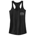 thumbnail image 1 of Junior's Star Wars Jedi: Fallen Order Badge Logo  Racerback Tank Top Black 2X Large, 1 of 4