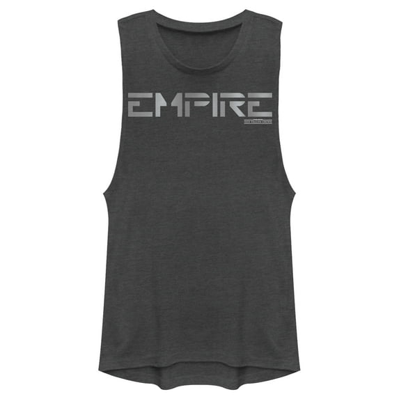 Junior's Star Wars Jedi: Fallen Order Empire Label Festival Muscle Graphic Tee Charcoal Large