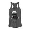 thumbnail image 1 of Junior's Star Wars Jedi: Fallen Order Grayscale Scout Trooper  Racerback Tank Top Charcoal Small, 1 of 3
