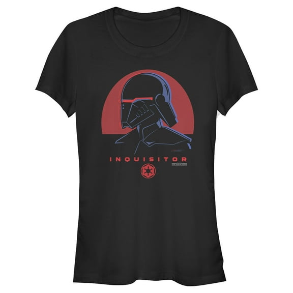 Junior's Star Wars Jedi: Fallen Order Inquisitor Profile  Graphic Tee Black Medium