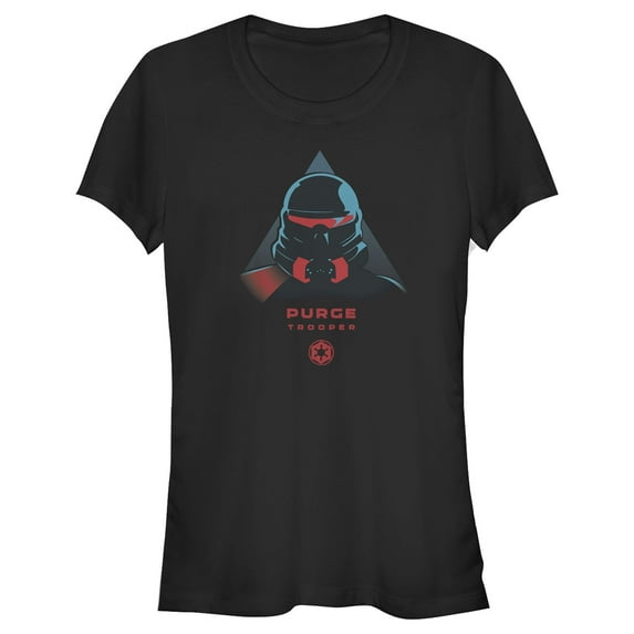 Junior's Star Wars Jedi: Fallen Order Purge Trooper Portrait Graphic Tee Black X Large