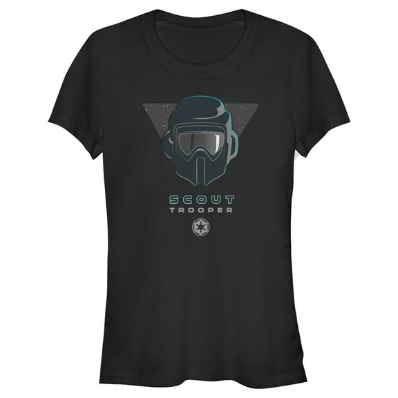 Junior's Star Wars Jedi: Fallen Order Scout Trooper Symbol Graphic Tee Black Small