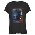 thumbnail image 1 of Junior's Star Wars: Obi-Wan Kenobi Darth Vader vs Kenobi Vintage VHS Cassette Graphic Tee Black X Large, 1 of 3