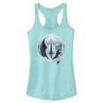 thumbnail image 1 of Junior's Star Wars: Obi-Wan Kenobi Jedi and Empire Logo Racerback Tank Top Cancun Large, 1 of 4