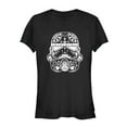 thumbnail image 1 of Junior's Star Wars Ornate Stormtrooper Graphic Tee Black Large, 1 of 2