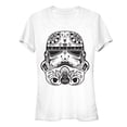 thumbnail image 1 of Junior's Star Wars Ornate Stormtrooper  Graphic Tee White 2X Large, 1 of 2