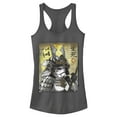thumbnail image 1 of Junior's Star Wars Samurai Stormtrooper  Racerback Tank Top Charcoal Large, 1 of 4
