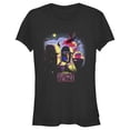 thumbnail image 1 of Junior's Star Wars: The Book of Boba Fett Cad Bane vs Shand, Djarin, & Boba Fett  Graphic Tee Black 2X Large, 1 of 3