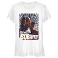 thumbnail image 1 of Junior's Star Wars: The Book of Boba Fett Fennec and Boba Poster  Graphic Tee White X Large, 1 of 3