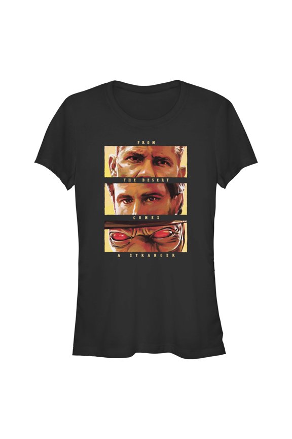 Junior's Star Wars: The Book of Boba Fett From the Desert Comes a Stranger Graphic Tee Black X Large