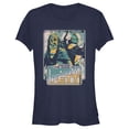 thumbnail image 1 of Junior's Star Wars: The Book of Boba Fett Tatooine Survivors  Graphic Tee Navy Blue Medium, 1 of 3
