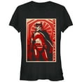 thumbnail image 1 of Junior's Star Wars The Force Awakens Captain Phasma Poster  Graphic Tee Black X Large, 1 of 2
