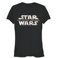 thumbnail image 1 of Junior's Star Wars The Force Awakens Classic Logo  Graphic Tee Black Large, 1 of 2