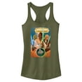 thumbnail image 1 of Junior's Star Wars The High Republic Jedi There Is No Fear Team  Racerback Tank Top Military Green Small, 1 of 4