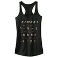 thumbnail image 1 of Junior's Star Wars The Last Jedi Beware Dark Side Distort Racerback Tank Top Black Small, 1 of 4