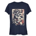 thumbnail image 1 of Junior's Star Wars The Last Jedi First Order Forces Graphic Tee Navy Blue Medium, 1 of 2