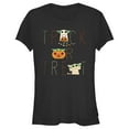 thumbnail image 1 of Junior's Star Wars: The Mandalorian Halloween Grogu Trick or Treat  Graphic Tee Black Large, 1 of 3