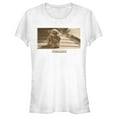 thumbnail image 1 of Junior's Star Wars: The Mandalorian The Child Ramp Ears Down  Graphic Tee White Small, 1 of 2