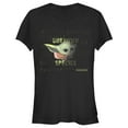 thumbnail image 1 of Junior's Star Wars: The Mandalorian The Child Unknown Species  Graphic Tee Black Large, 1 of 2
