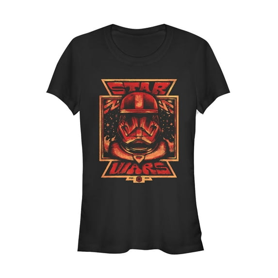 Junior's Star Wars: The Rise of Skywalker Artistic Sith Trooper Graphic Tee Black X Large