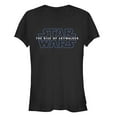 thumbnail image 1 of Junior's Star Wars: The Rise of Skywalker Classic Logo  Graphic Tee Black Medium, 1 of 2