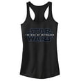thumbnail image 1 of Junior's Star Wars: The Rise of Skywalker Classic Logo  Racerback Tank Top Black Medium, 1 of 4