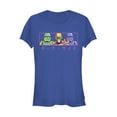thumbnail image 1 of Junior's Star Wars: The Rise of Skywalker Kanji Dark Trio  Graphic Tee Royal Blue Small, 1 of 2