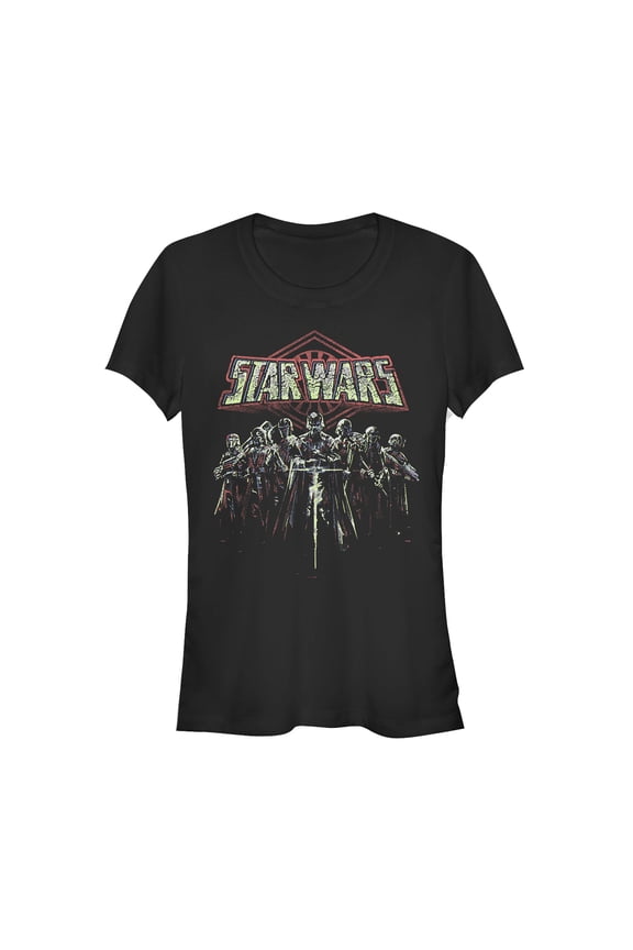 Junior's Star Wars: The Rise of Skywalker Knights of Ren Darkness Graphic Tee Black 2X Large