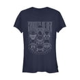 thumbnail image 1 of Junior's Star Wars: The Rise of Skywalker Knights of Ren Streak  Graphic Tee Navy Blue Small, 1 of 2