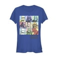 thumbnail image 1 of Junior's Star Wars: The Rise of Skywalker Pastel Character Bingo Graphic Tee Royal Blue 2X Large, 1 of 2