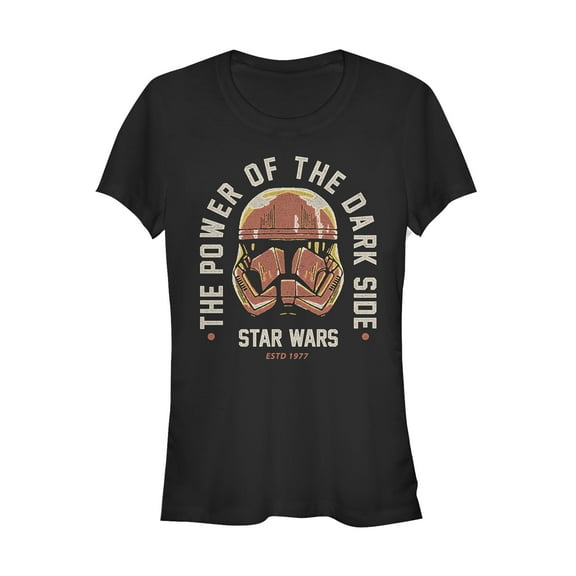 Junior's Star Wars: The Rise of Skywalker Power of Sith Trooper  Graphic Tee Black Large